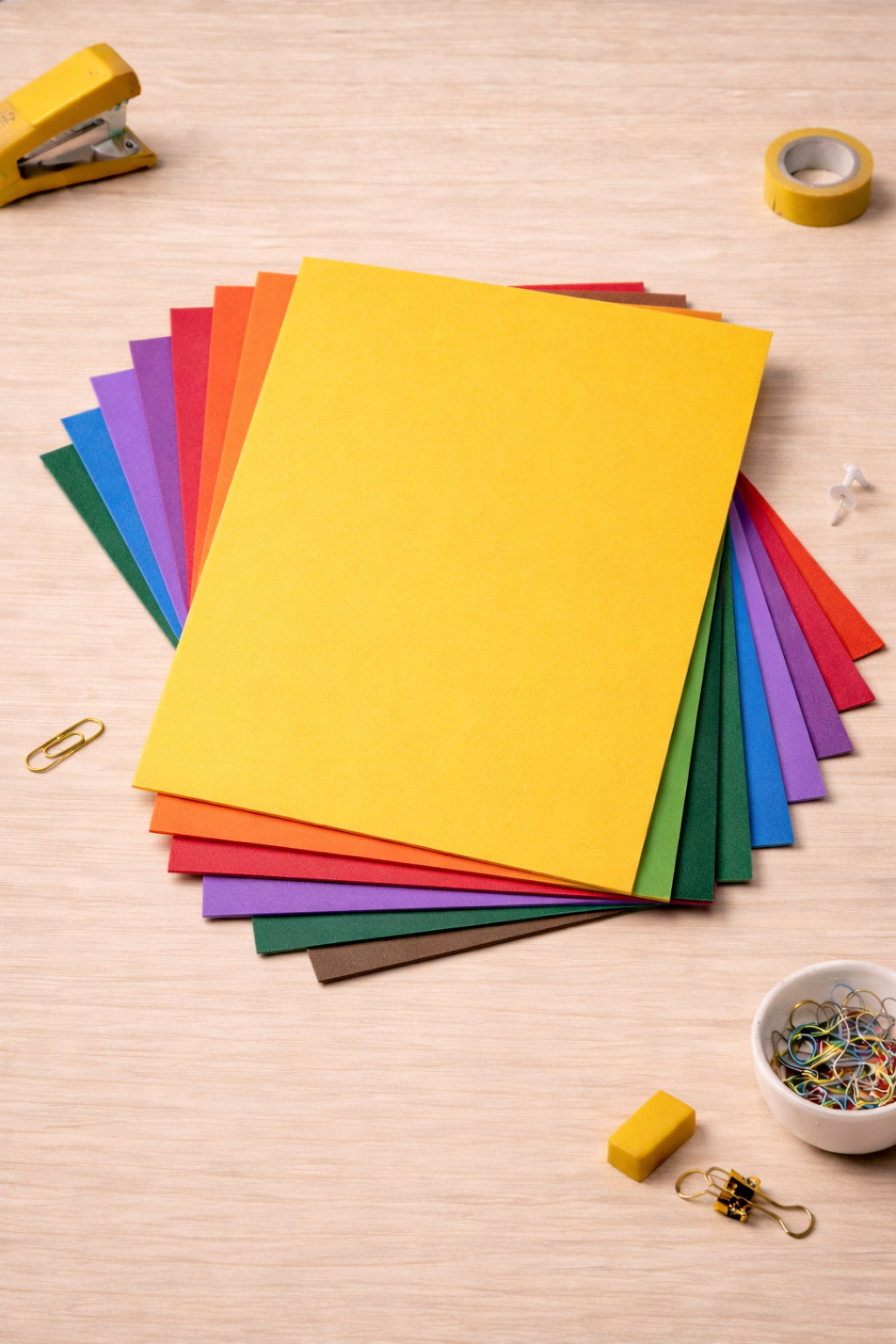 10'lu Karışık Renk 50 x 70 cm Eva Düz Model Büyük Boy