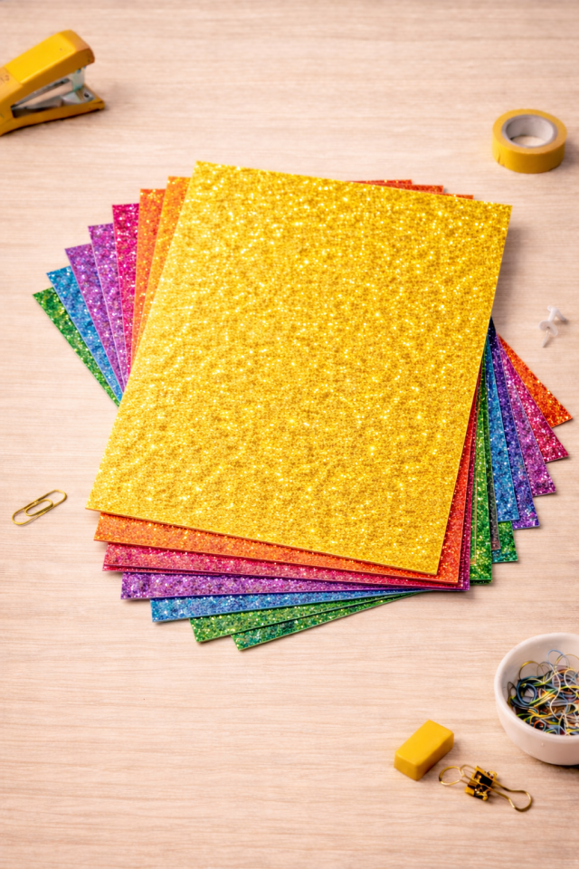 10'lu Karışık Renk 50 x 70 cm Eva Simli Model Büyük Boy