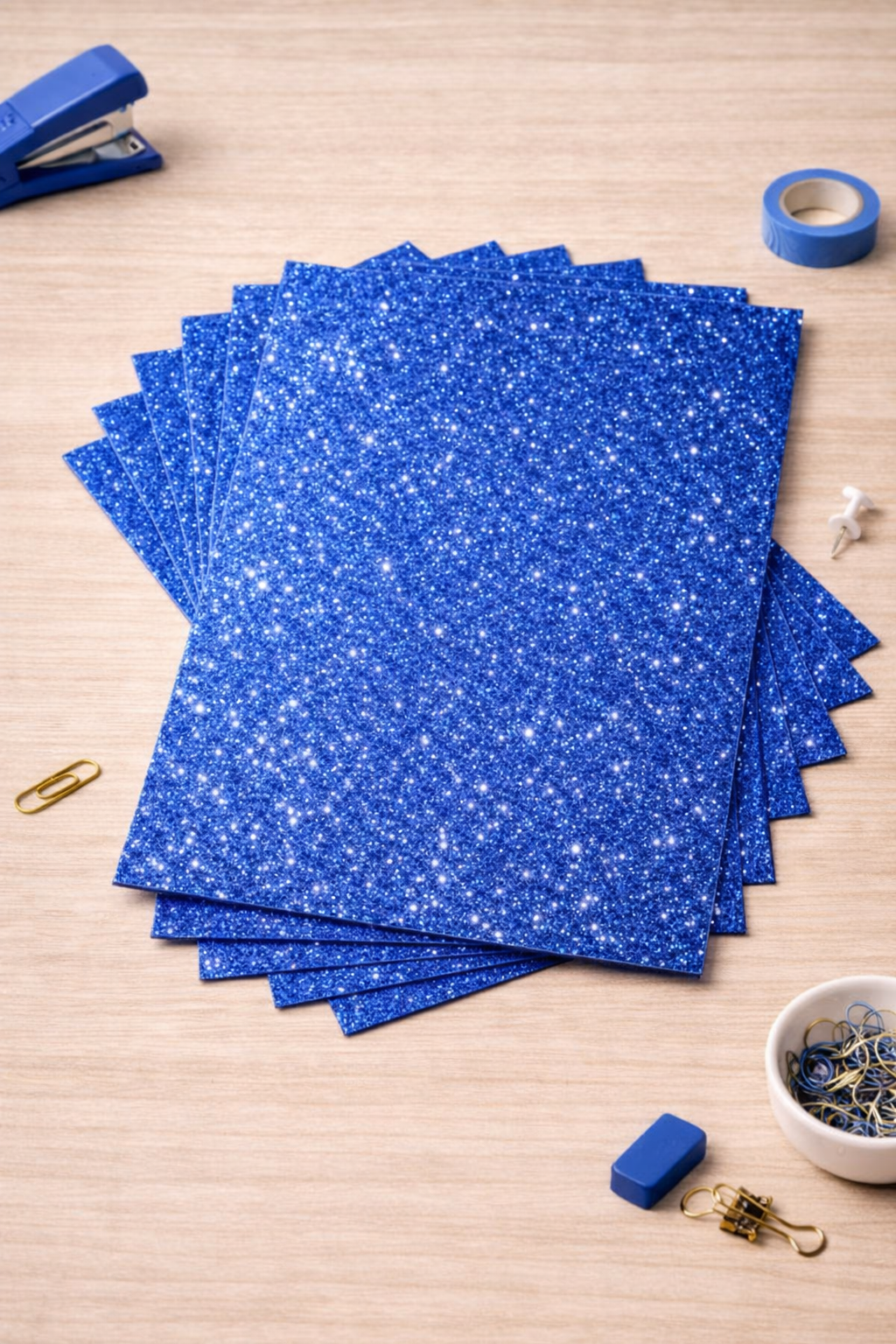 10'lu Mavi Renk 50 x 70 cm Eva Simli Model Büyük Boy