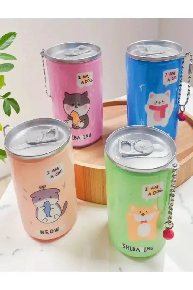 Islak Mendil Kutusu Sevimli Figürlü Kutu Kola Şekilli Anahtarlıklı Mendil Kutusu 30'lu Islak Mendil