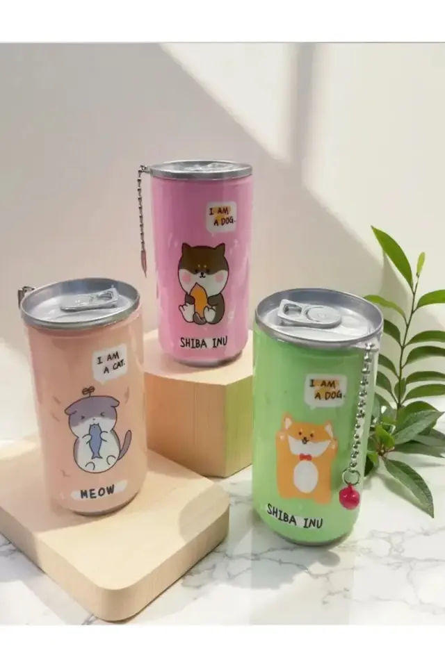 Islak Mendil Kutusu Sevimli Figürlü Kutu Kola Şekilli Anahtarlıklı Mendil Kutusu 30'lu Islak Mendil