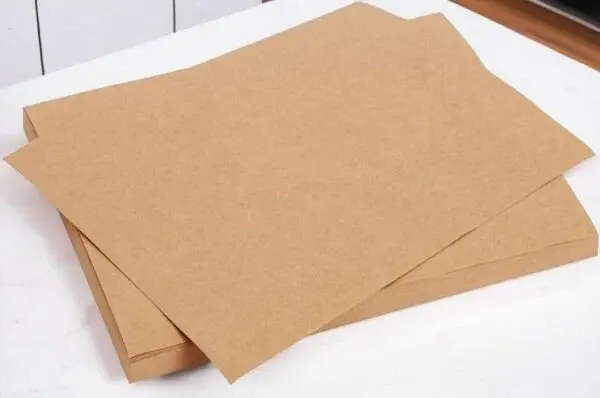 1 Paket Kraft Kağıt Saman Kağıt 20x30 Paketi 100'lü