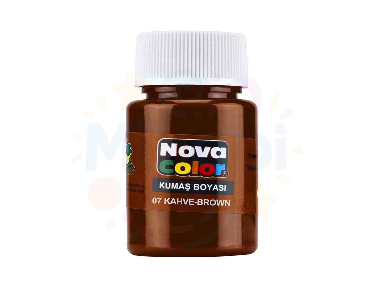 Nova Color Kumaş Boyası Kahverengi 30 ml Şişe