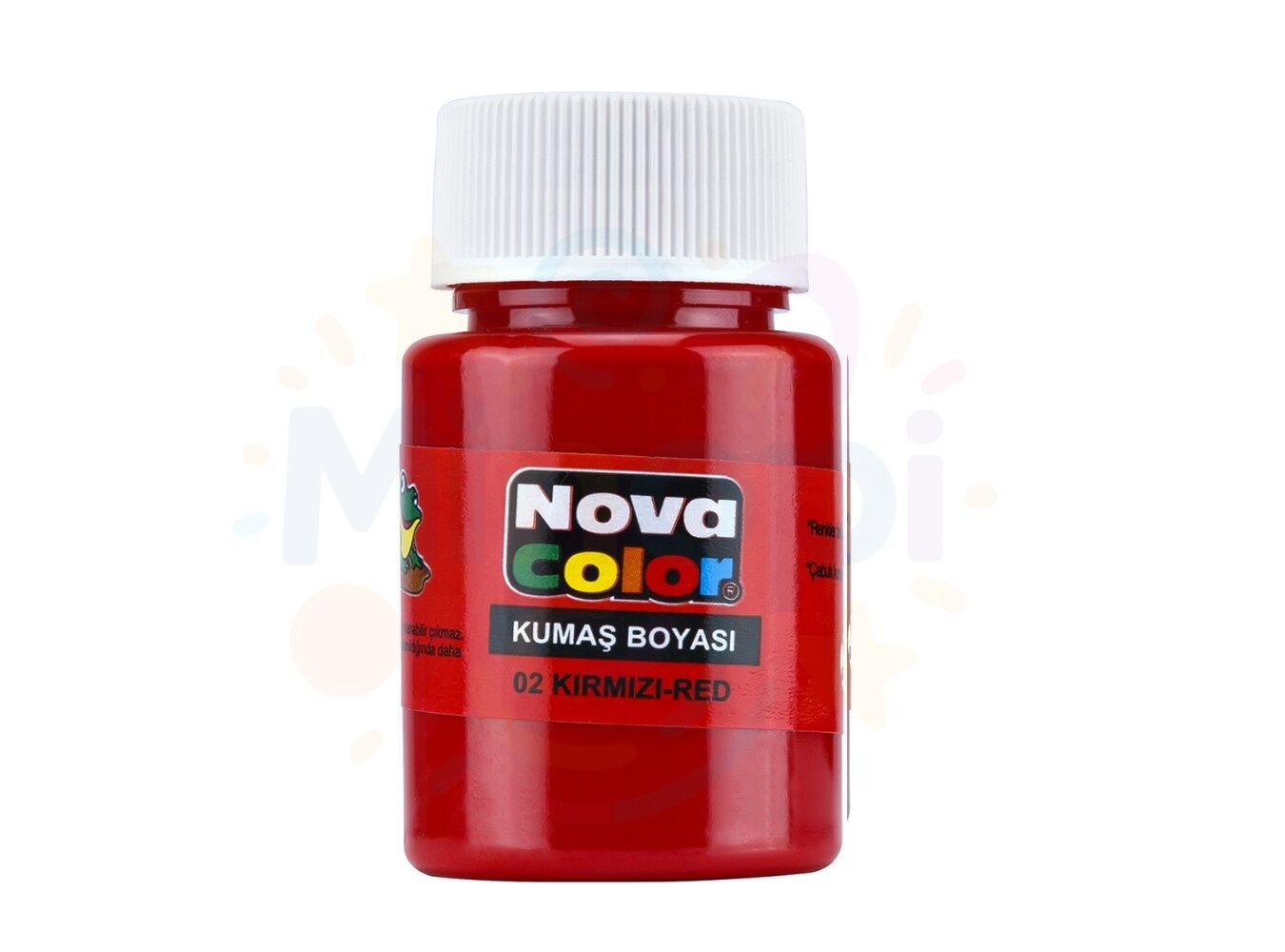 Nova Color Kumaş Boyası Kırmızı 30 ml Şişe