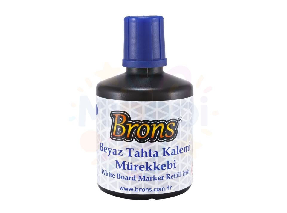 Brons Tahta Kalemi Mürekkebi 100 cc - Mavi