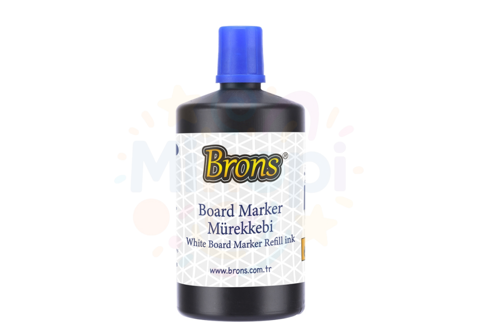 Brons Tahta Kalemi Mürekkebi 250 cc - Mavi