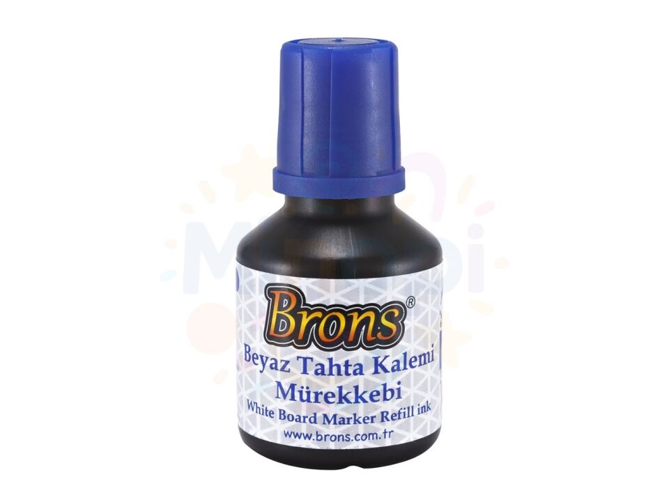Brons Tahta Kalemi Mürekkebi 30 cc - Mavi