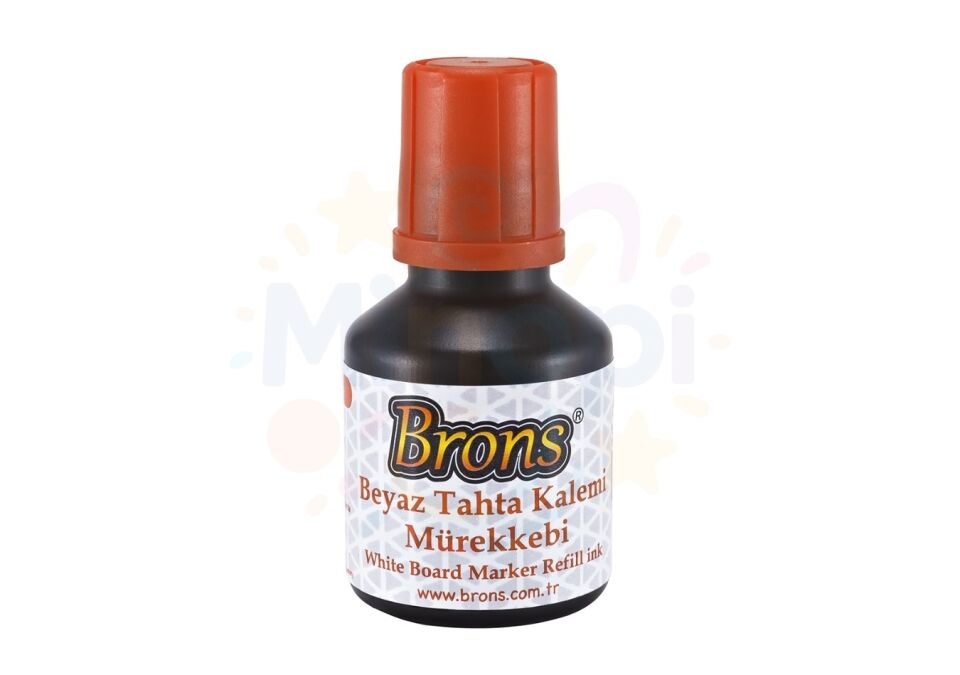 Brons Tahta Kalemi Mürekkebi 30 cc - Turuncu