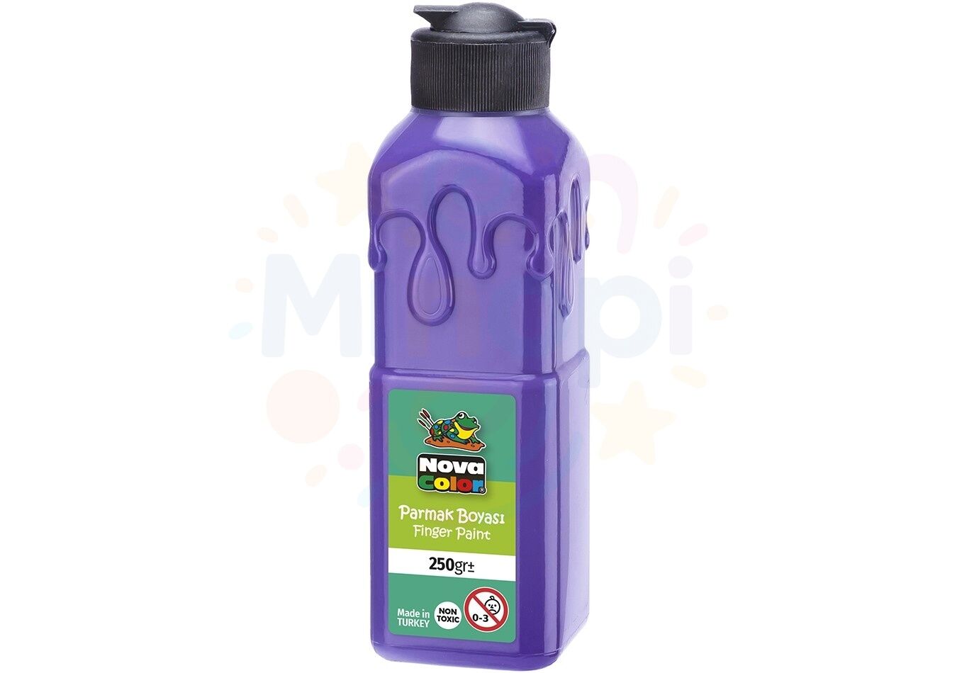 Nova Color Parmak Boyası 250 ml. Su Bazlı - Mor