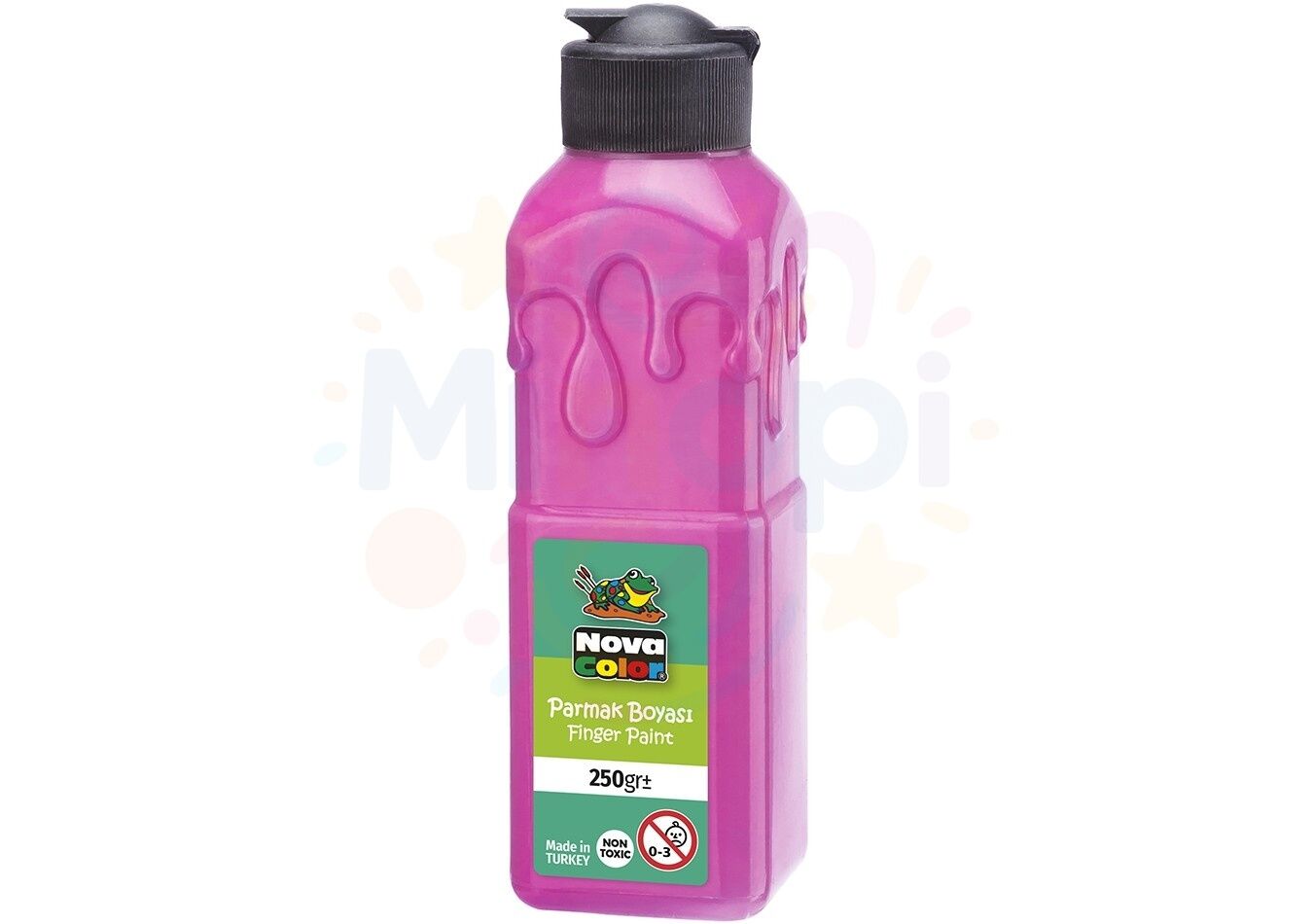 Nova Color Parmak Boyası 250 ml. Su Bazlı - Pembe