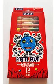 Ufen 12 Renk Pastel Boya
