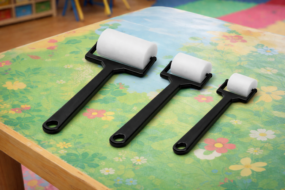 Rulo Fırça Boyama Süngeri 3'lü Set