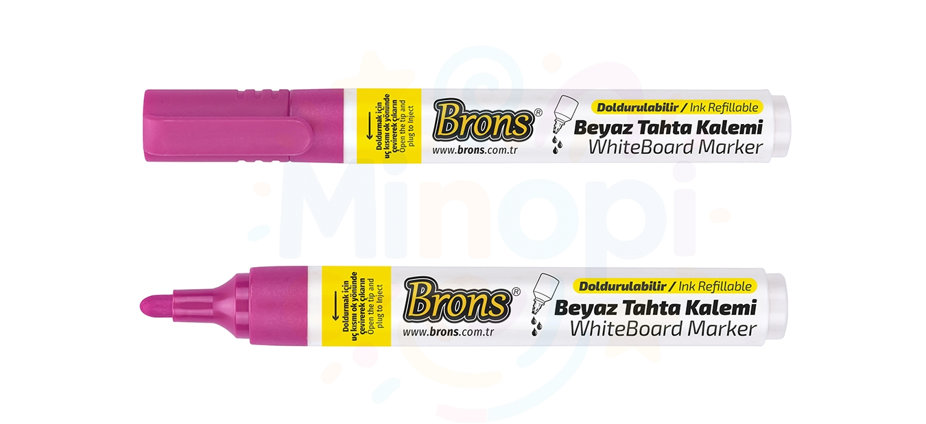 Brons Doldurulabilir Yerli Pembe Tahta Kalemi