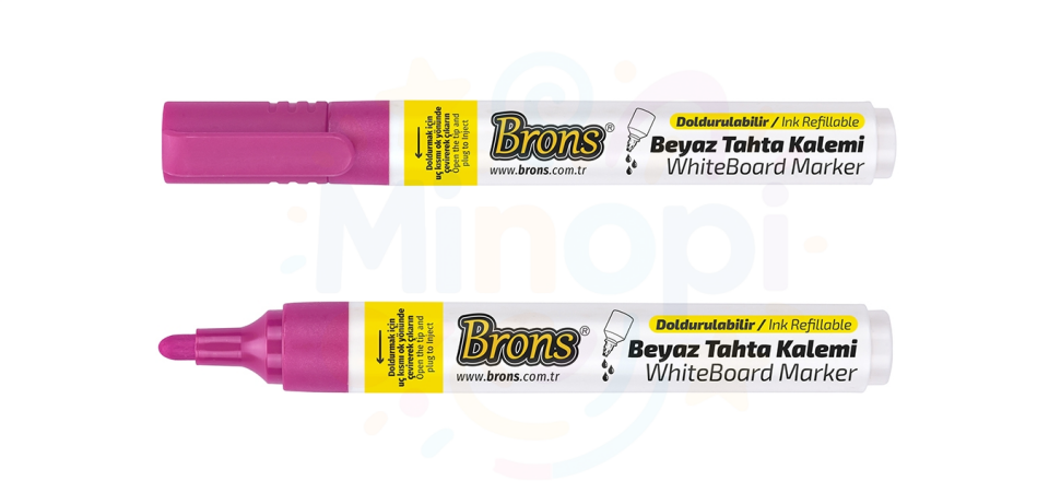 Brons Doldurulabilir Yerli Pembe Tahta Kalemi