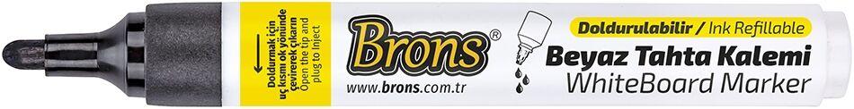 Brons Doldurulabilir Yerli Siyah Tahta Kalemi