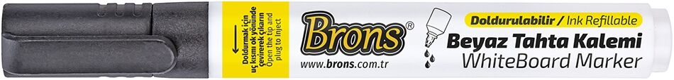 Brons Doldurulabilir Yerli Siyah Tahta Kalemi