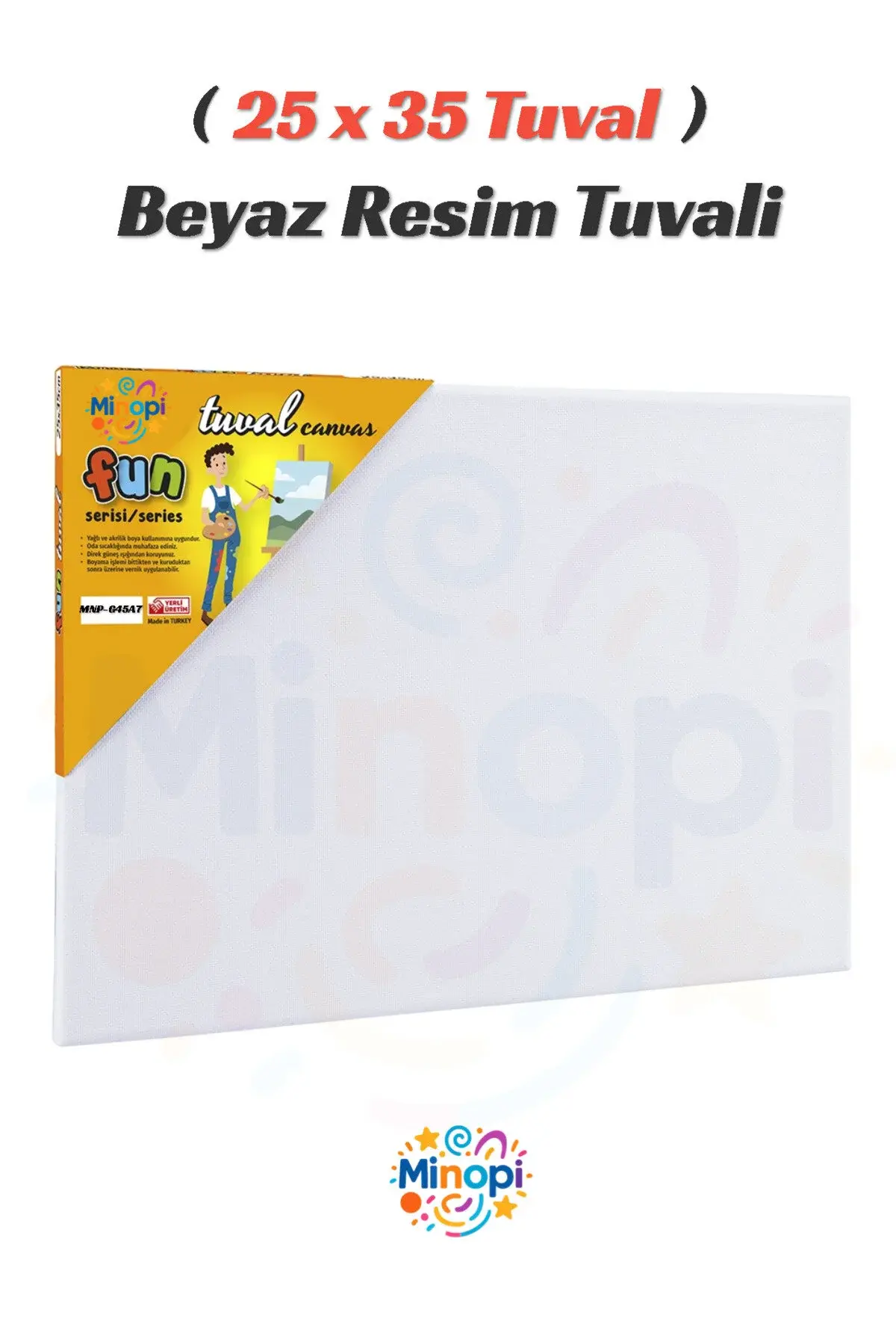 25x35 Tuval Beyaz Resim Tuvali Beyaz Tuval Resim Hobi Sanat