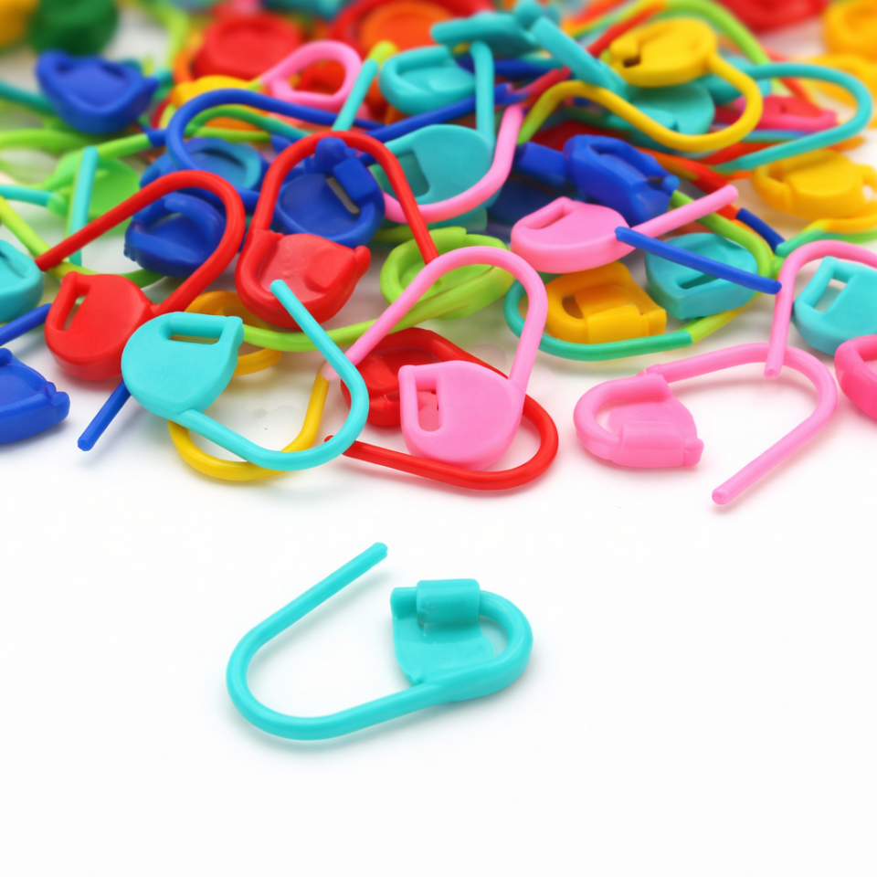 İlmek Belirleyici Plastik Çengelli Iğne 50 Adet | Karışık