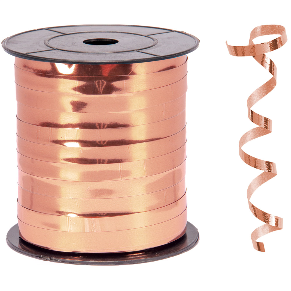 Bakır Metalik Rafya Balon İpi 8 mm x 200 mt Metalik Renk