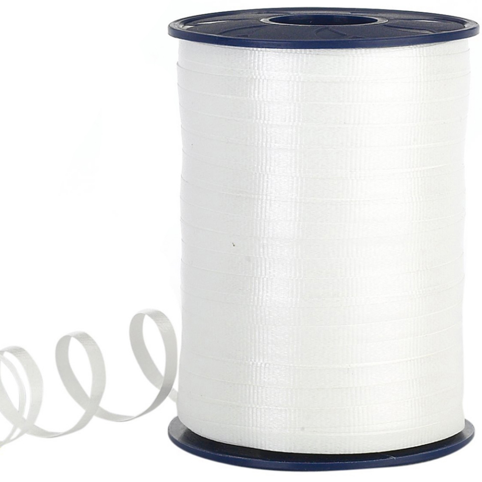 Beyaz Rafya Balon ipi 8 mm x 200 mt Pastel Renk