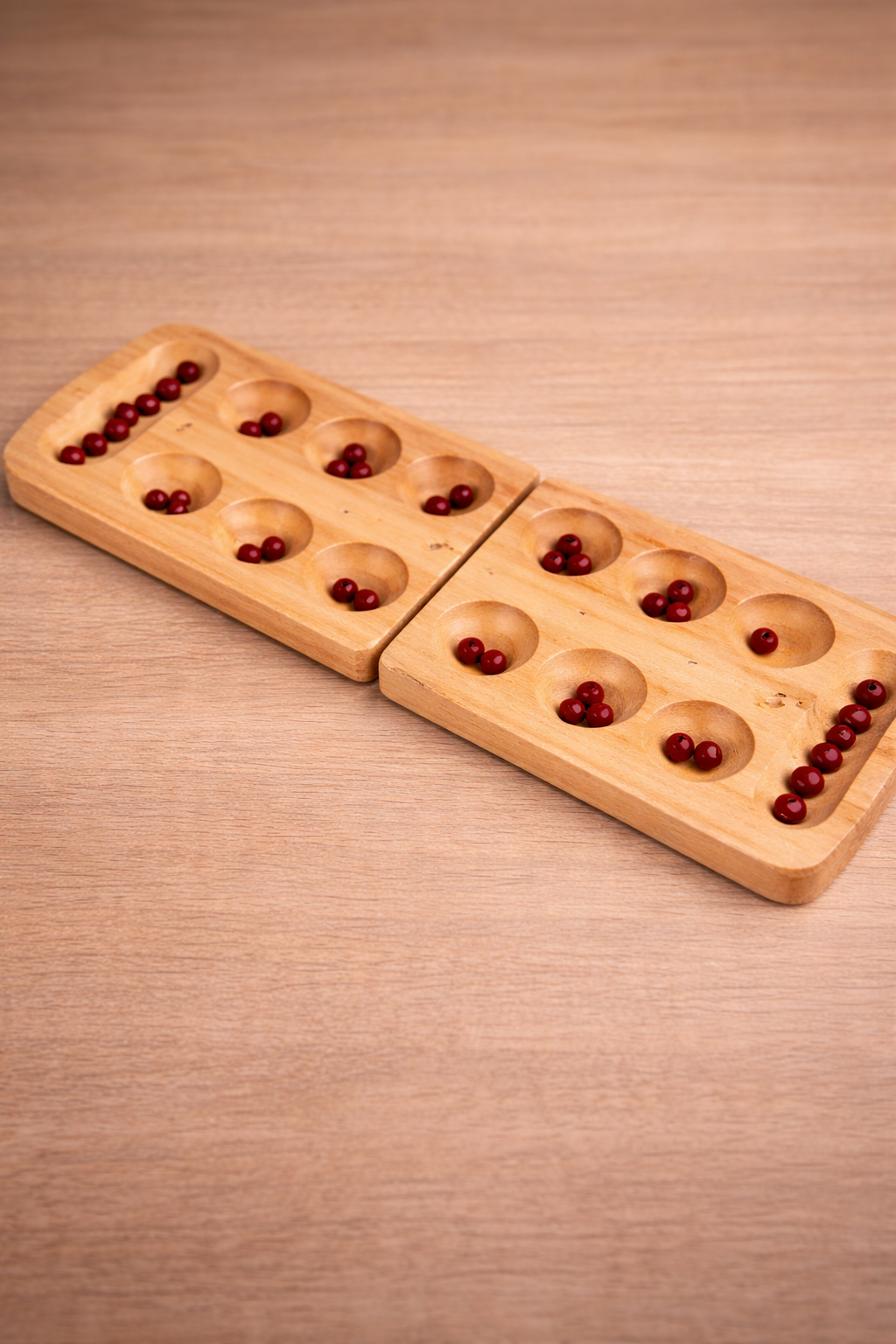 Ahşap Mangala Eğitici Strateji Oyunu