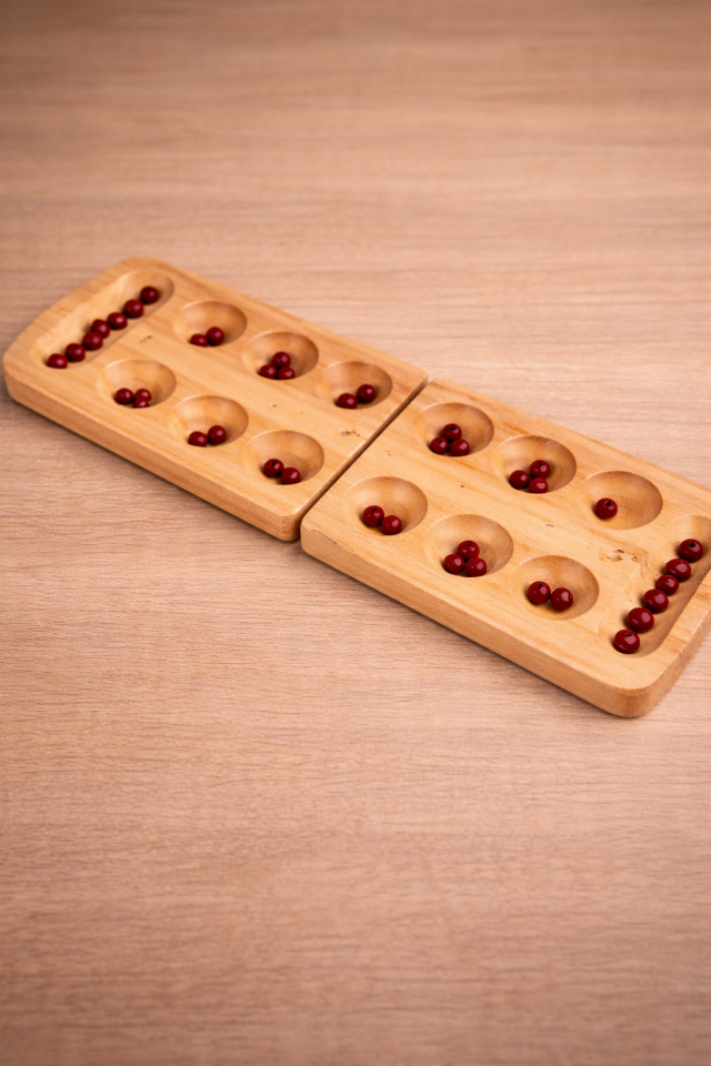 Ahşap Mangala Eğitici Strateji Oyunu