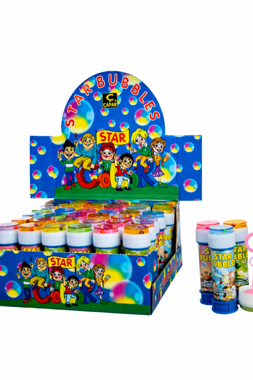 Star Baloncuk Köpük Balon Üflemeli Köpük Oyuncak