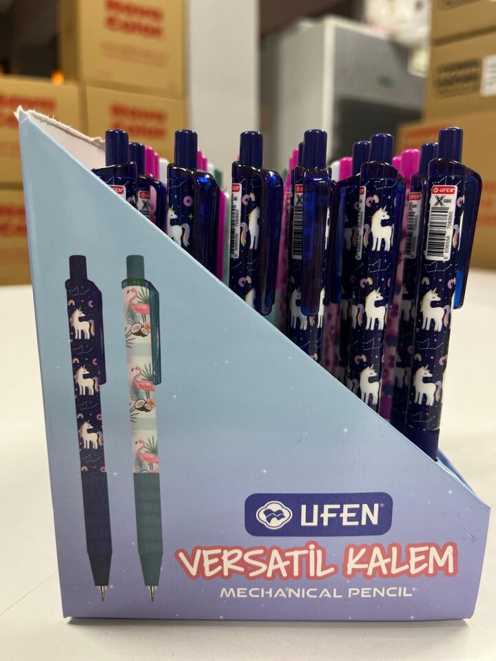 Figürlü Desenli Uçlu Kalem 0.7 mm Versatil Kalem