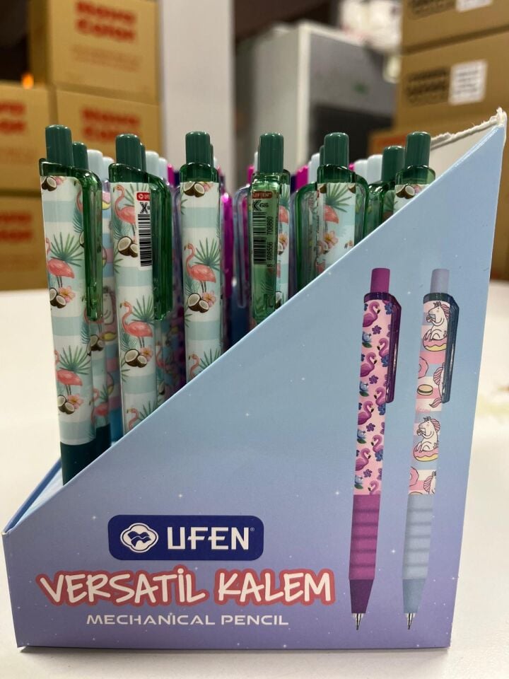 Figürlü Desenli Uçlu Kalem 0.7 mm Versatil Kalem