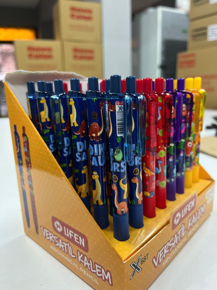 Figürlü Desenli Uçlu Kalem 0.7 mm Versatil Kalem