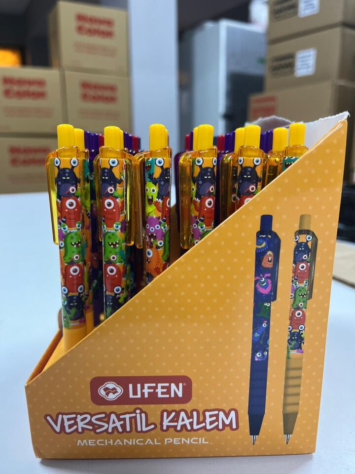 Figürlü Desenli Uçlu Kalem 0.7 mm Versatil Kalem