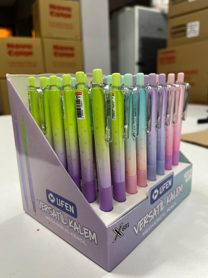 Figürlü Desenli Uçlu Kalem 0.7 mm Versatil Kalem