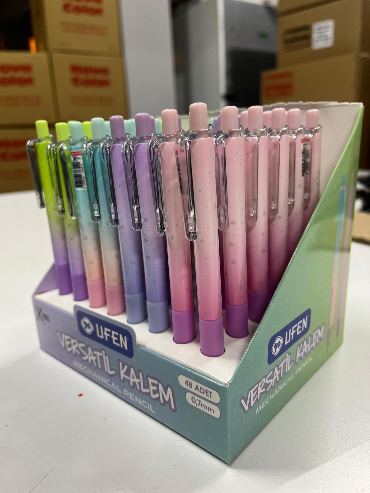 Figürlü Desenli Uçlu Kalem 0.7 mm Versatil Kalem