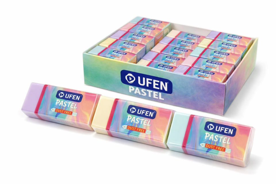 Ufen Pastel Renkler Silgi Yumuşak Hissiyat