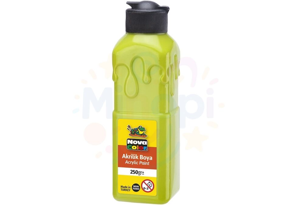 Nova Color Akrilik Boya 250 ml - Fıstık Yeşili