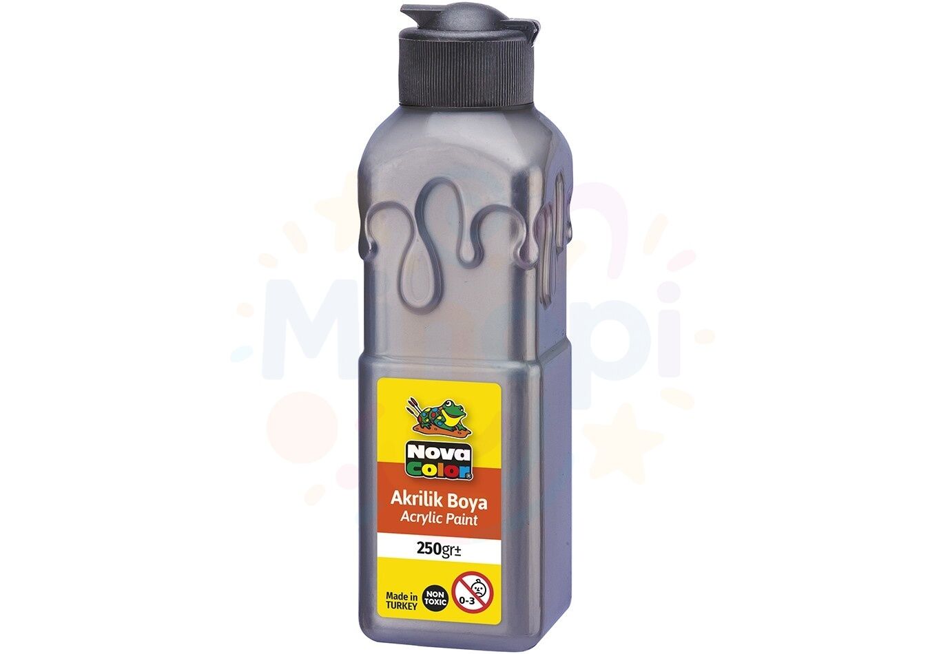 Nova Color Akrilik Boya 250 ml - Gri