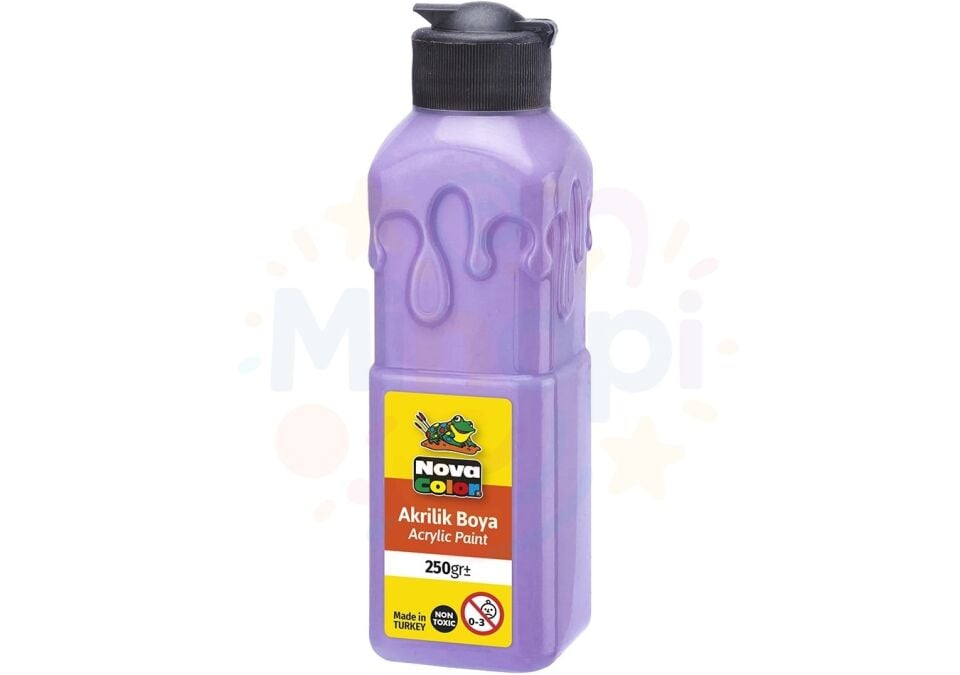 Nova Color Akrilik Boya 250 ml - Lila