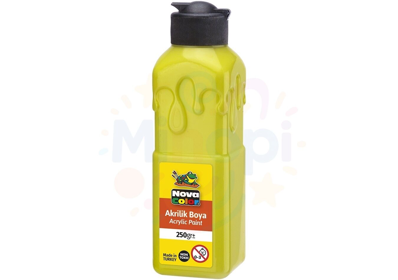 Nova Color Akrilik Boya 250 ml - Limon Sarısı