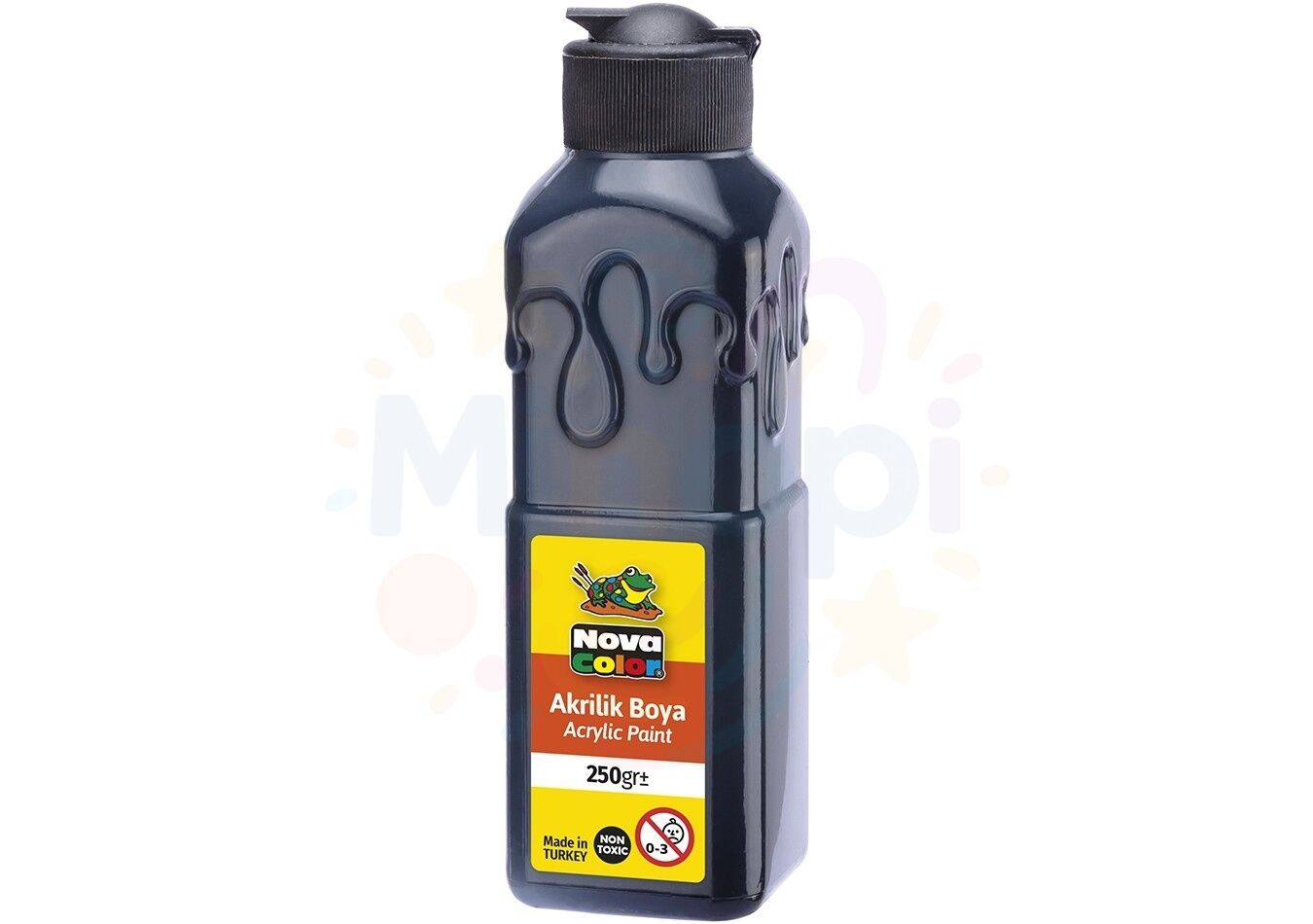 Nova Color Akrilik Boya 250 ml - Siyah