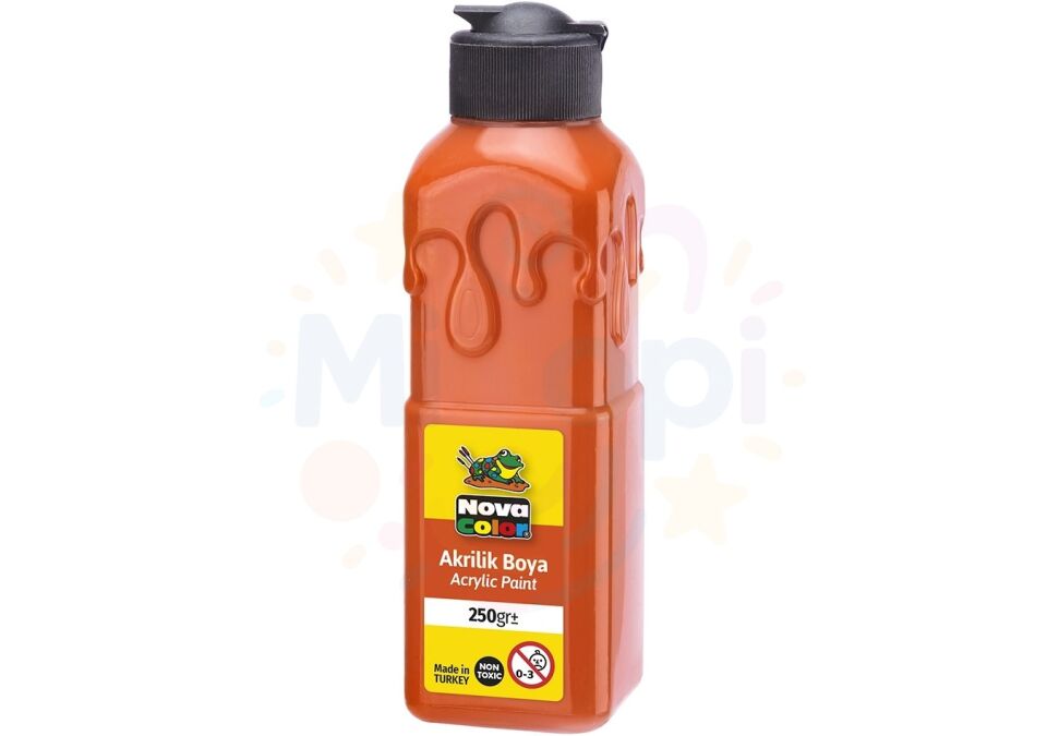 Nova Color Akrilik Boya 250 ml - Turuncu