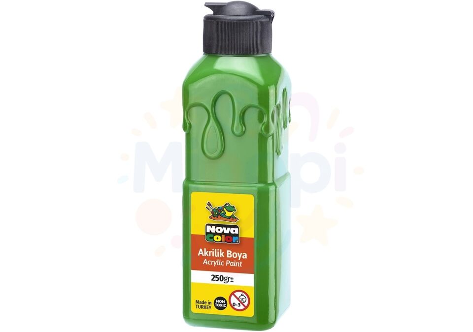 Nova Color Akrilik Boya 250 ml - Yeşil