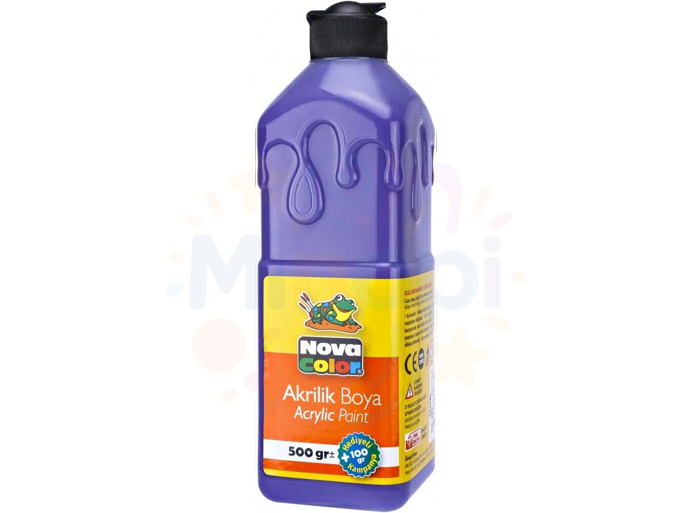 Nova Color Akrilik Boya 500 ml - Mor