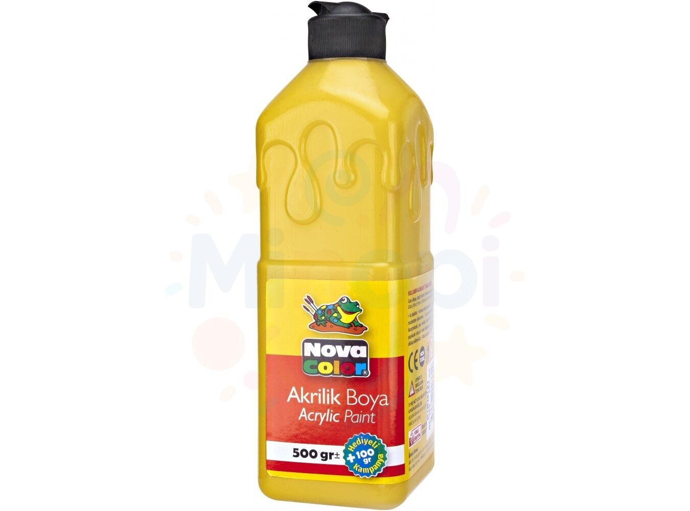 Nova Color Akrilik Boya 500 ml -Sarı